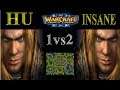 Ram [Human] vs 2 insane Computer 1vs2 Warcraft 3 Full Gameplay [German]