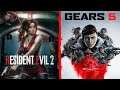 Resident Evil 2 Remake - Lado A Claire Hardcore - sacando Rango S+ / Gears 5 -  Por primera vez