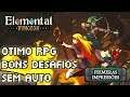 RPG com Otimas mecanicas e desafios! sem auto! Elemental Dungeon / GAMEPLAY ANDROID BR Download