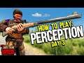 Getting a SCOPED RIFLE! - 7 Days to Die: Hardcore Specialist - Perception Day 3