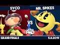 Syco (Olimar) vs Mr. Spikes (Pacman) | Grand Finals | The Launch Pad #5