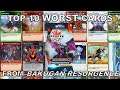 Top 10 WORST cards from Bakugan Resurgence (BR) | BakuTalk Analysis