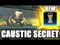Unlocking the SECRET CAUSTIC LORE & using the *NEW* Heat Shields in Apex Legends