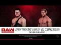 WWE 2K20 Jerry Lawler VS Dolph Ziggler 1 VS 1 No Holds Barred Match