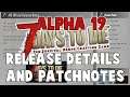 7 Days To Die Alpha 19 Release Details And Patchnotes