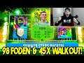 98 Summer Star PHIL FODEN in 4x 10x87+ SBC Pack! 45x WALKOUT in Pack Opening - Fifa 21 Ultimate Team