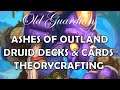 Ashes of Outland Druid decks theorycrafting and card review (Hearthstone)