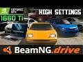 BeamNG Drive GTX 1660 Ti + i7 9750H | Gameplay/Benchmark | MAX Settings (Acer Predator Helios 300)
