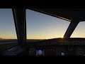 Cockpit A320 - Emergency Landing at Montreal [No Flaps] - MS Flight Simulator