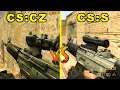 CS:CZ vs. CS:S - All Weapon Reload Animations Comparison