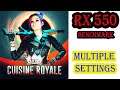 Cuisine Royale  RX 550 Gameplay Performance