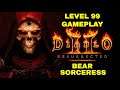 Diablo 2 Resurrected - Level 99 Bear Sorceress - Andariel / Pits Hell Dif /player 8 - 3440x1440