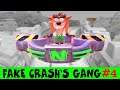 Fake Crash Gang - Crash Bandicoot: On The Run - All Bosses Part #4
