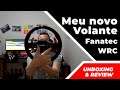 Fanatec WRC Unboxing e Review Meu Novo Volante