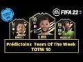 FIFA 22 Prédictions Team Of The Week 10 Bonucci , Lloris , Hradecky ( PS5 )