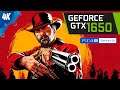 GTX 1650 | Red Dead Redemption 2 | PS4 Pro Settings | 4K & 1080p | Gameplay Test