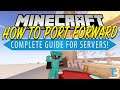 How To Port Forward for A Minecraft Server