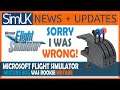 I Was WRONG! Microsoft Flight Simulator Mixture IS Working OK (ish) - I Apologise.