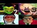 Ice Scream 3 VS Smilling-x VS Evil Nun VS Scary Teacher 3D - iOS & Android Gameplay