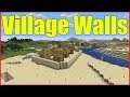 Minecraft Let's Play | Village Walls