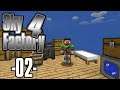Minecraft - Sky Factory 4 #02 - Cobble generator og lille smeltery (HD)