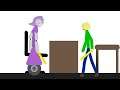 Miss Ani Tron vs Baldi (Battle of Mad Teachers) - Stickman Animation