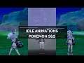 Pokemon Sword and Shield - Weather Idle Animations