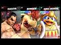 Super Smash Bros Ultimate Amiibo Fights – Kazuya & Co #263 Kazuya vs Bower vs Dedede