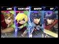 Super Smash Bros Ultimate Amiibo Fights – Request #15951 Link & Toon Link vs Marth & Ike
