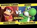 The Grind 131 Online Grand Finals - DCorn [L] (Yoshi) Vs. Madison Turner (Diddy Kong) Smash Ultimate