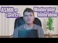 ASMR: Twitch Moderator Interview (Soft Spoken)