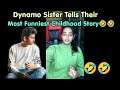 Dynamo Sister Aaradhya Tells Their Most Funniest Childhood Story 🤣🤣