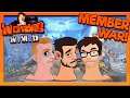 Epic Worms WMD 3 Player BATTLE With the Members | Defending The Game