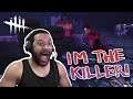 FIRST TIME PLAYING AS THE KILLER!!! [DEAD BY DAYLIGHT #13]