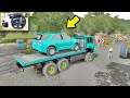 Fuso Goprak Mengantar Mobil Fortuner Kalimantan- Euro Truck Simulator 2