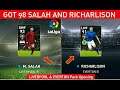 Got 98 SALAH and RICHARLISON Featured Players | Liverpool & Everton Pack opening | PES 2020
