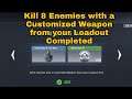 How to Kill 8 Enemies with a Customized Weapon from your Loadout | Survival of the Fittest Mission