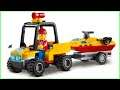 LEGO BEACH RESCUE ATV !!