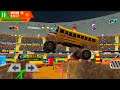 Monster Truck Arena Driver ( School Bus ) Gameplay Part - 6