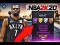 NBA 2K20 LEAKED EARLY SF KEVIN DURANT BUILD -  NBA 2K20 KEVIN DURANT ARCHETYPE