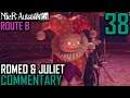 Nier Automata Walkthrough Part 38 - Wise Machines & Amusement Park Romeo & Juliet Play  (Route B)