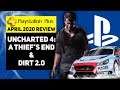 Playstation Plus April 2020 Review: Uncharted 4 and Dirt 2 0