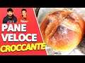RICETTA PANE FATTO IN CASA 🍞🔥 Il pane facile, veloce e croccante!!