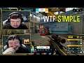 S1MPLE DON`T NEED TO SCOPE | POKANONAME TILTED ASF | CSGO TWITCH MOMENTS