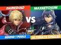 SSC 2019 SSBU -  Darkshad (Shulk) VS  MaxKetchum (Lucina) Smash Ultimate Round 1 Pools