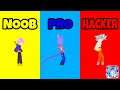 STICKMAN WARRIORS - NOOB VS PRO VS HACKER