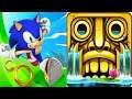 Temple Run 2 vs Sonic Dash - Android Gameplay