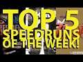 Top 5 Speedruns of the week! 1 - Ocarina of terrific time! 100% Career skate 2!