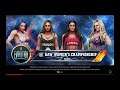 WWE 2K19 Charlotte VS Nikki,Sasha,Carmella Fatal 4-Way Tables Elm. Match WWE Raw Women's Title