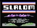 1986 Rare Ltd. - Slalom - Skiing On Original Nintendo NES Hardware